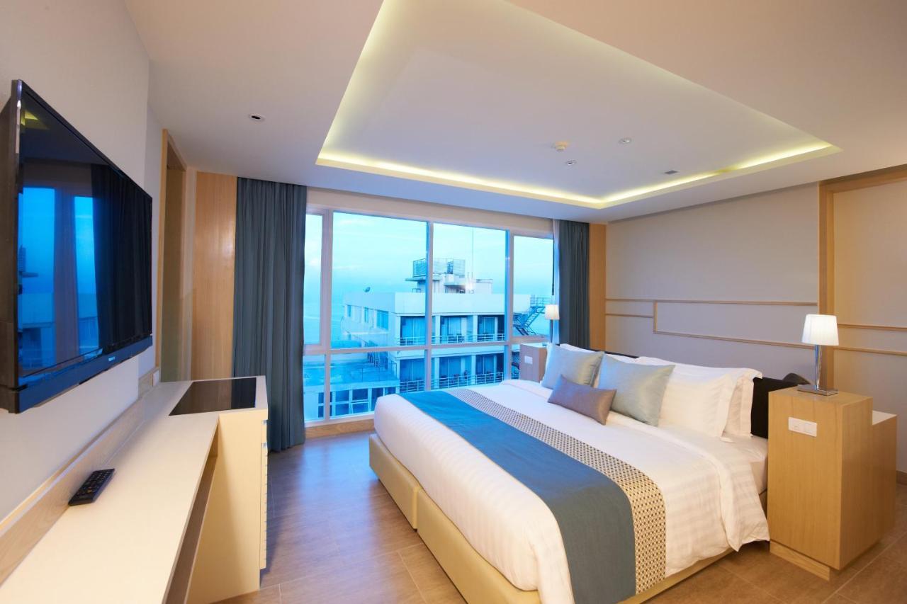 Pattaya Sea View Hotel - Sha Extra Plus Exteriör bild