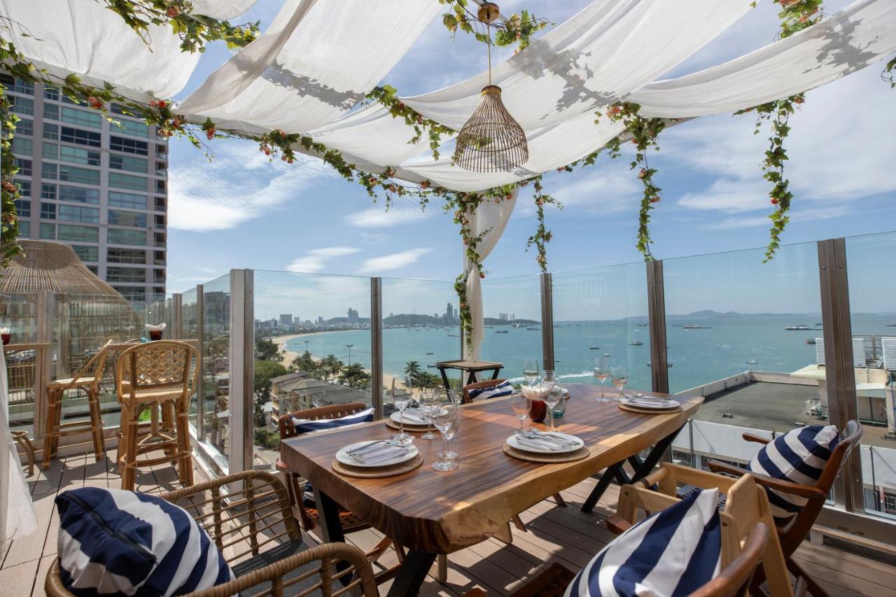 Pattaya Sea View Hotel - Sha Extra Plus Exteriör bild