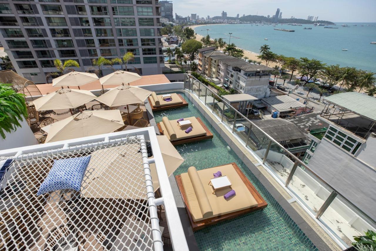 Pattaya Sea View Hotel - Sha Extra Plus Exteriör bild